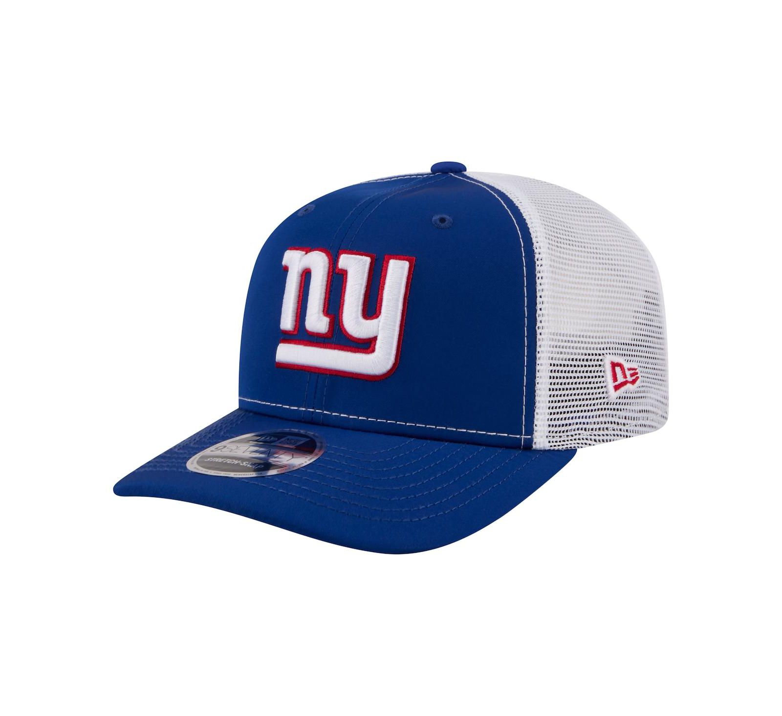 New Era Men's Royal New York Giants 9SEVENTY Trucker Adjustable Hat