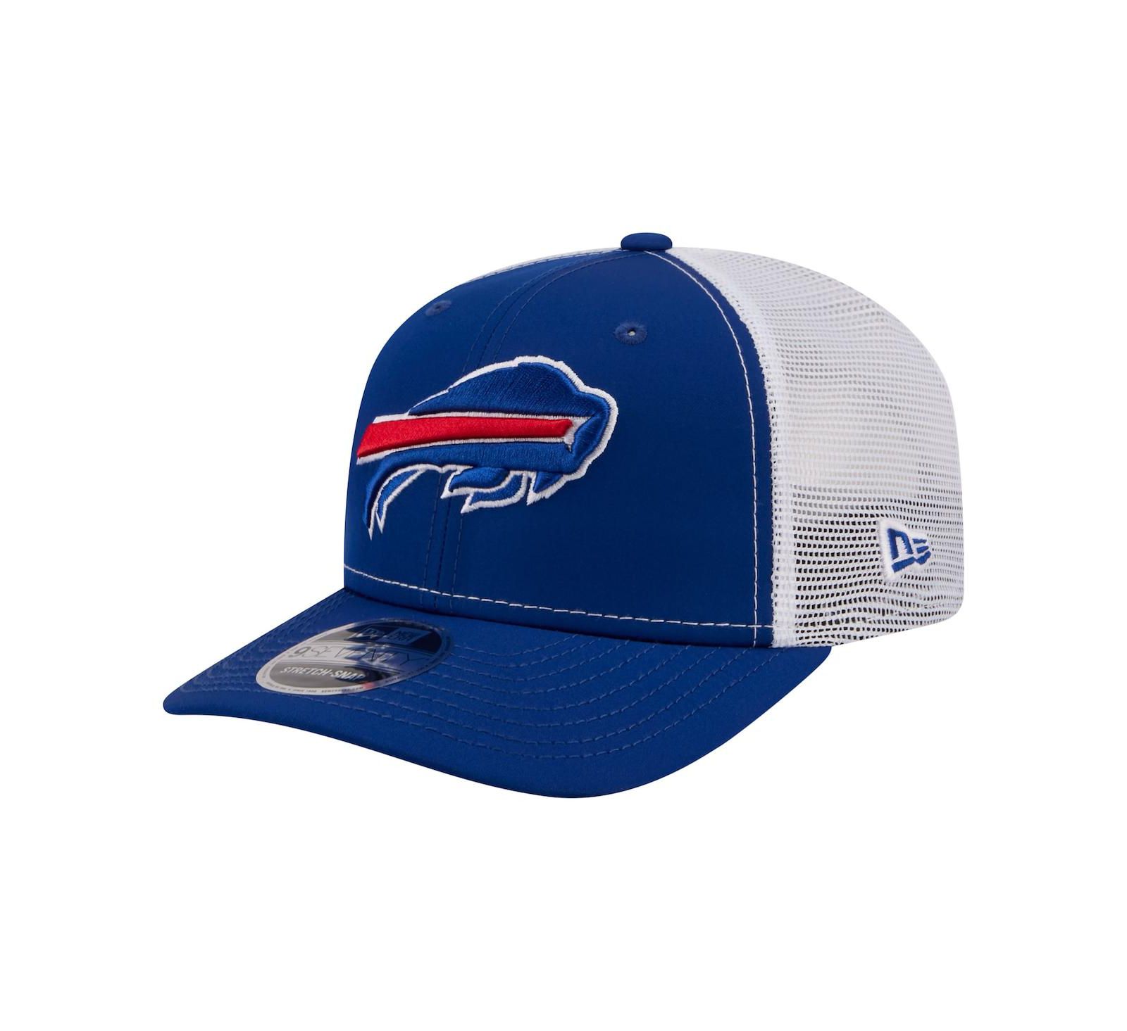 Мужская бейсболка New Era Royal Buffalo Bills 9SEVENTY Trucker, регулируемая