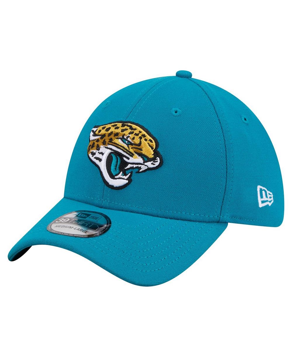 New Era Мужская кепка Jacksonville Jaguars Core Team 39THIRTY Flex Teal