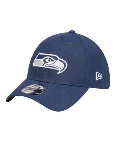 New Era Men's College Navy Seattle Seahawks Core Team 39THIRTY Flex Hat