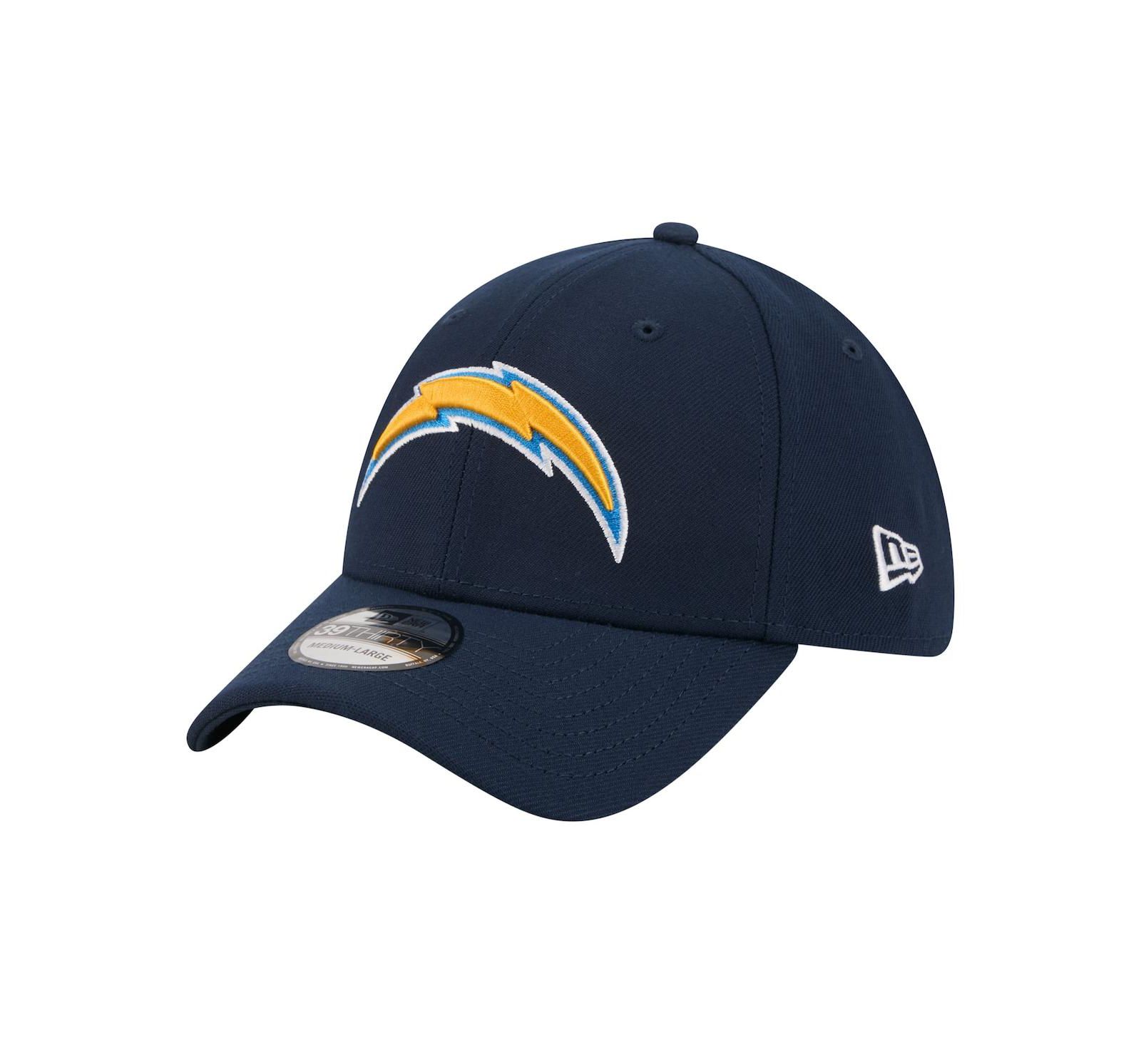 New Era Men's Navy Los Angeles Chargers Core Team 39THIRTY Flex Hat