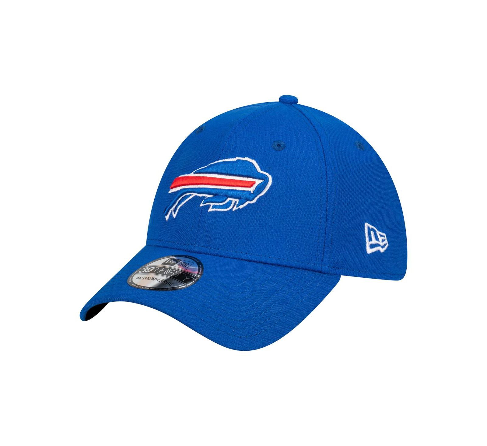 Мужская кепка New Era Royal Buffalo Bills Core Team 39THIRTY Flex