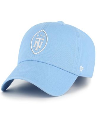 Мужская регулируемая кепка '47 Brand Tennessee Titans Secondary Logo Clean Up, светло-голубая