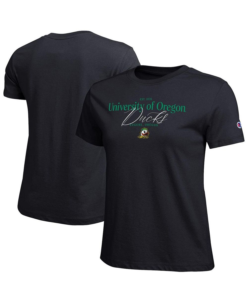 Футболка Champion Women's Black Oregon Ducks Lifestyle