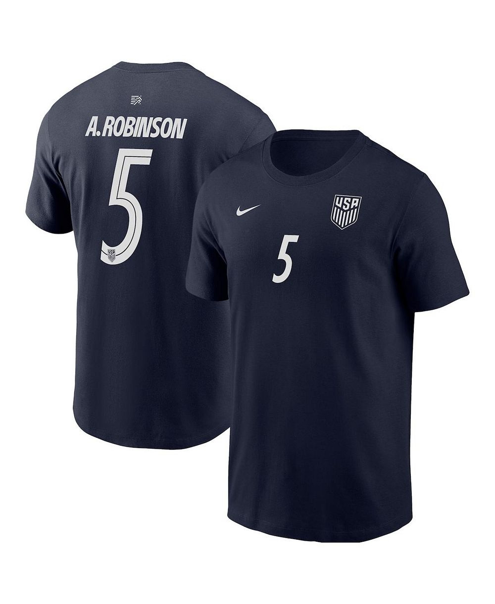 Nike Men's Antonee Robinson Navy USMNT Away Name & Number T-Shirt