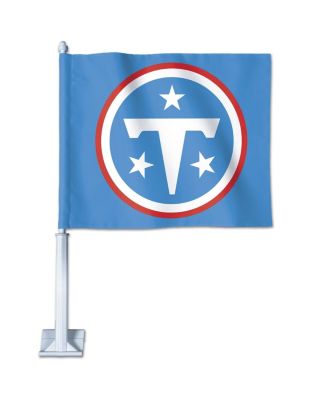 Двусторонний автомобильный флаг Tennessee Titans