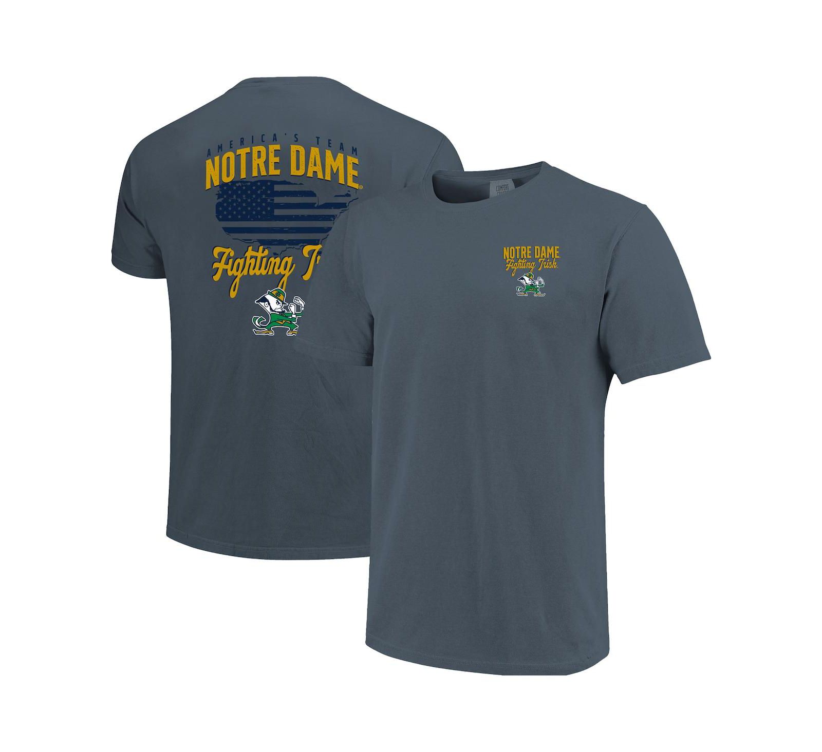 Мужская футболка Image One Navy Notre Dame Fighting Irish America's Team