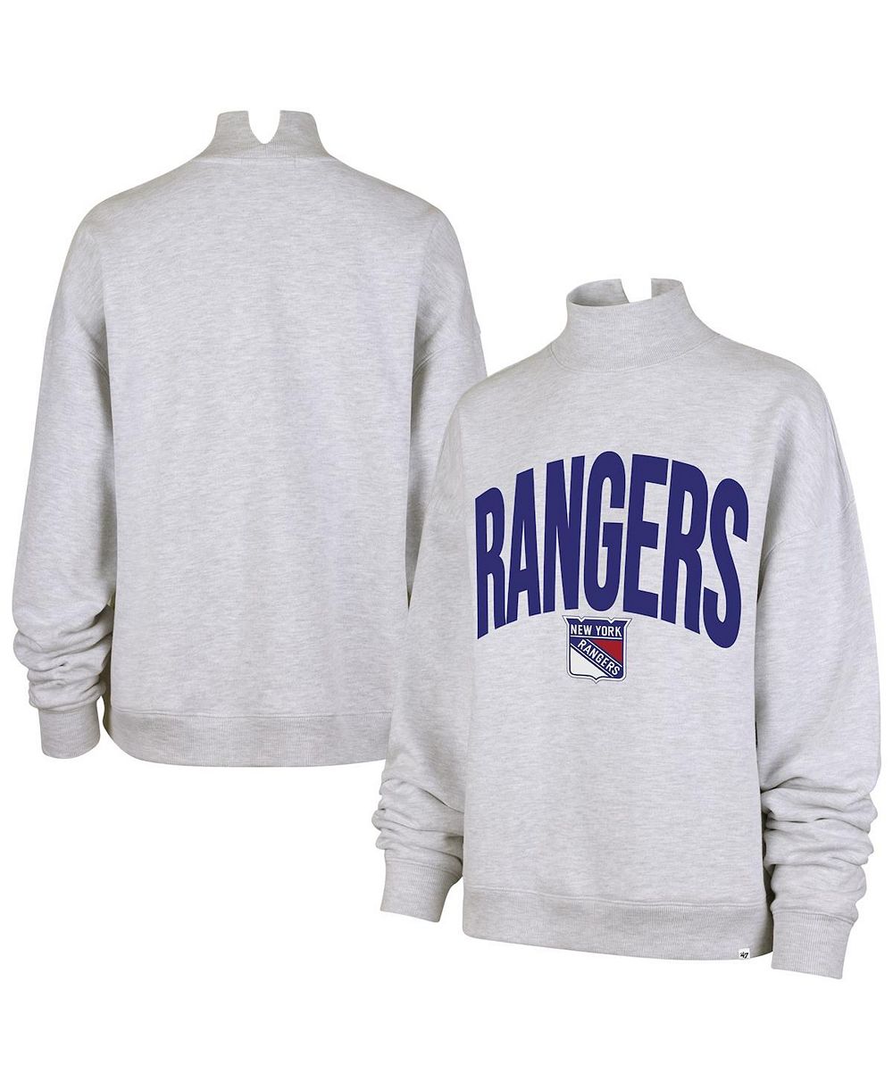 '47 Brand Женский Heather Gray New York Rangers Subtle Muse Sweatshirt