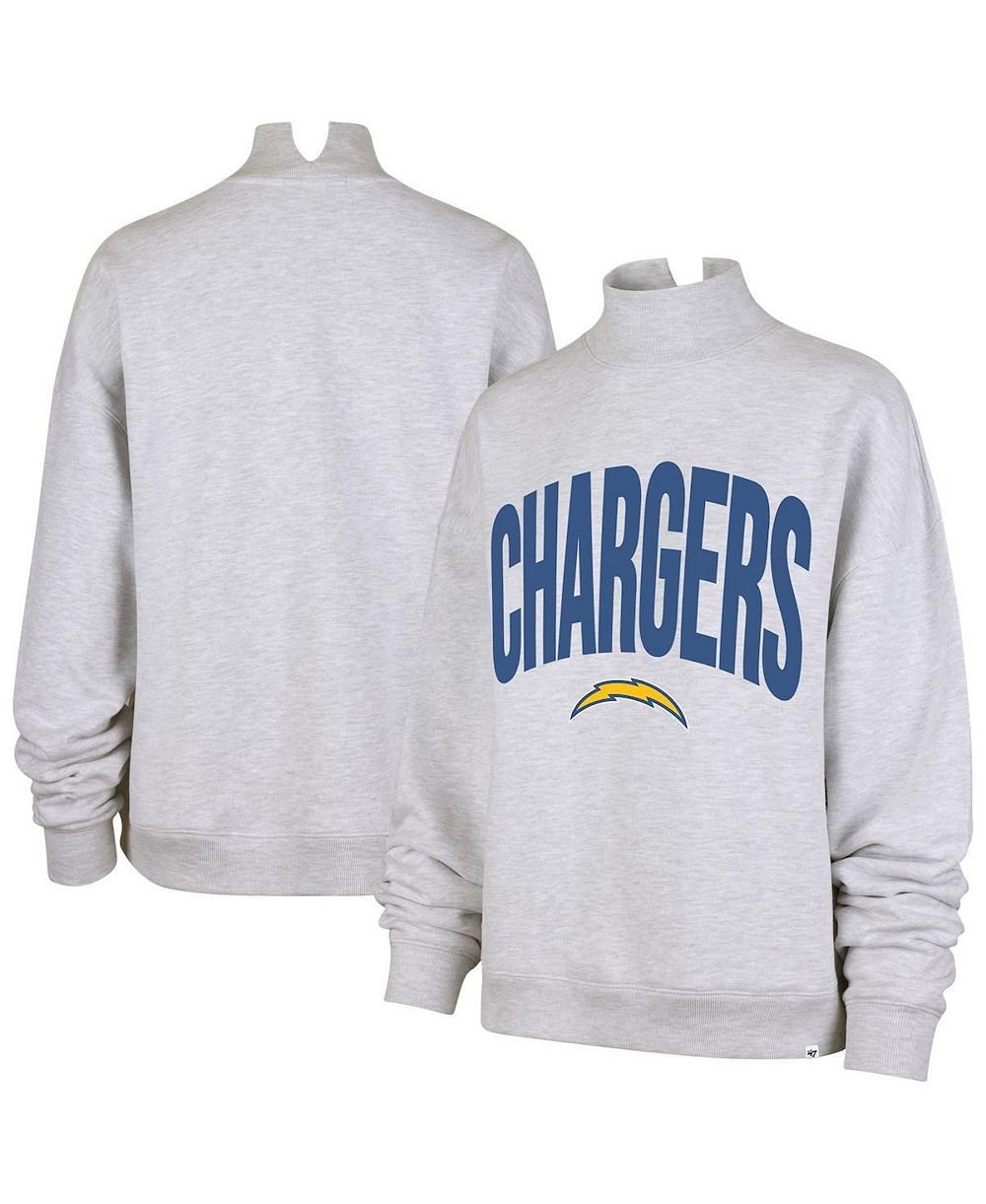 Женский свитшот '47 Brand Los Angeles Chargers Gray
