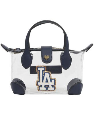 Stoney Clover Lane Los Angeles Dodgers Clear Pouchette Crossbody Bag