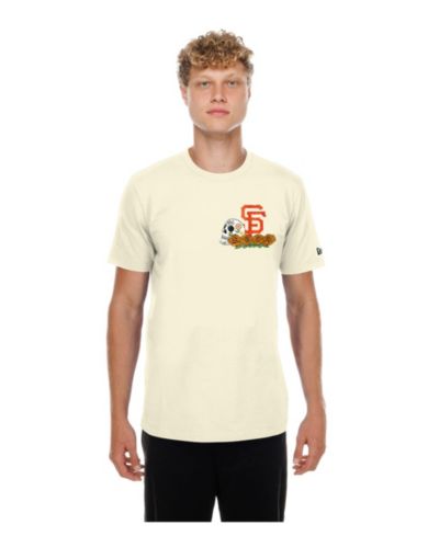 Мужская футболка New Era San Francisco Giants Dia de los Muertos Sugar Skull, натуральный цвет