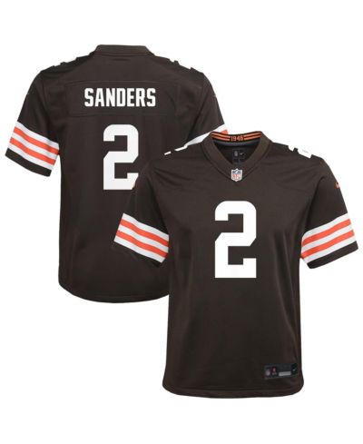 Nike Детская джерси Shedeur Sanders Cleveland Browns, цвет Brown