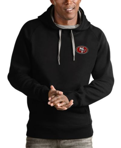 Antigua Мужское худи с логотипом San Francisco 49ers, Black