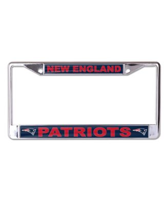 Рамка для номерного знака Wincraft New England Patriots Team Logo S/L Metal