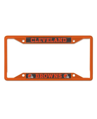 Рамка для номерного знака Wincraft Cleveland Browns Chrome Color