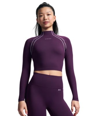 Under Armour Women's Motion Long-Sleeve Mock-Neck Top