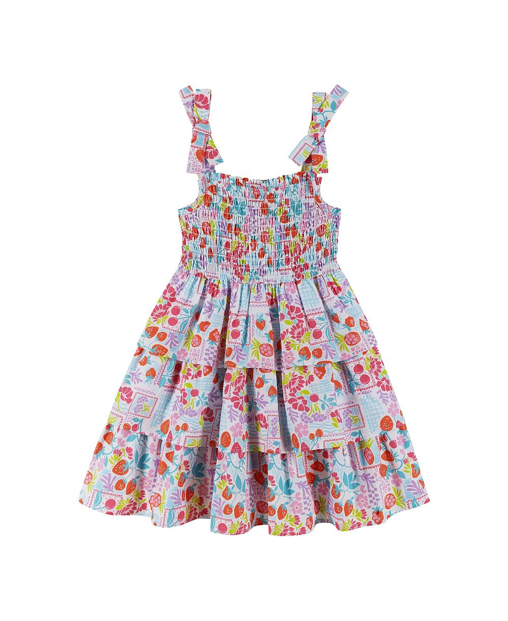 Платье Andy and Evan Little Girls Tiered Poplin