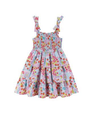 Платье Andy and Evan Little Girls Tiered Poplin