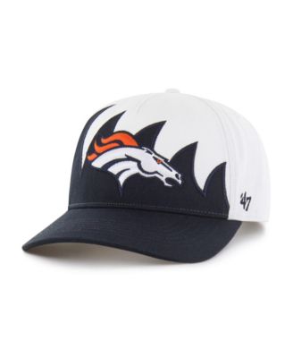 Мужская кепка 47 Brand Denver Broncos Jagged Hitch Adjustable White