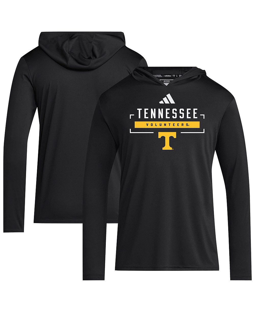 Adidas Men's Black Tennessee Volunteers D4T Long Sleeve Hooded T-Shirt