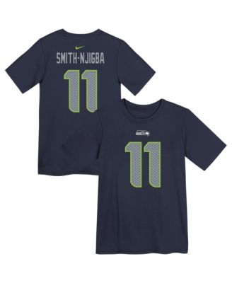 Детская футболка Nike Jaxon Smith-Njigba College Navy Seattle Seahawks Player Name & Number