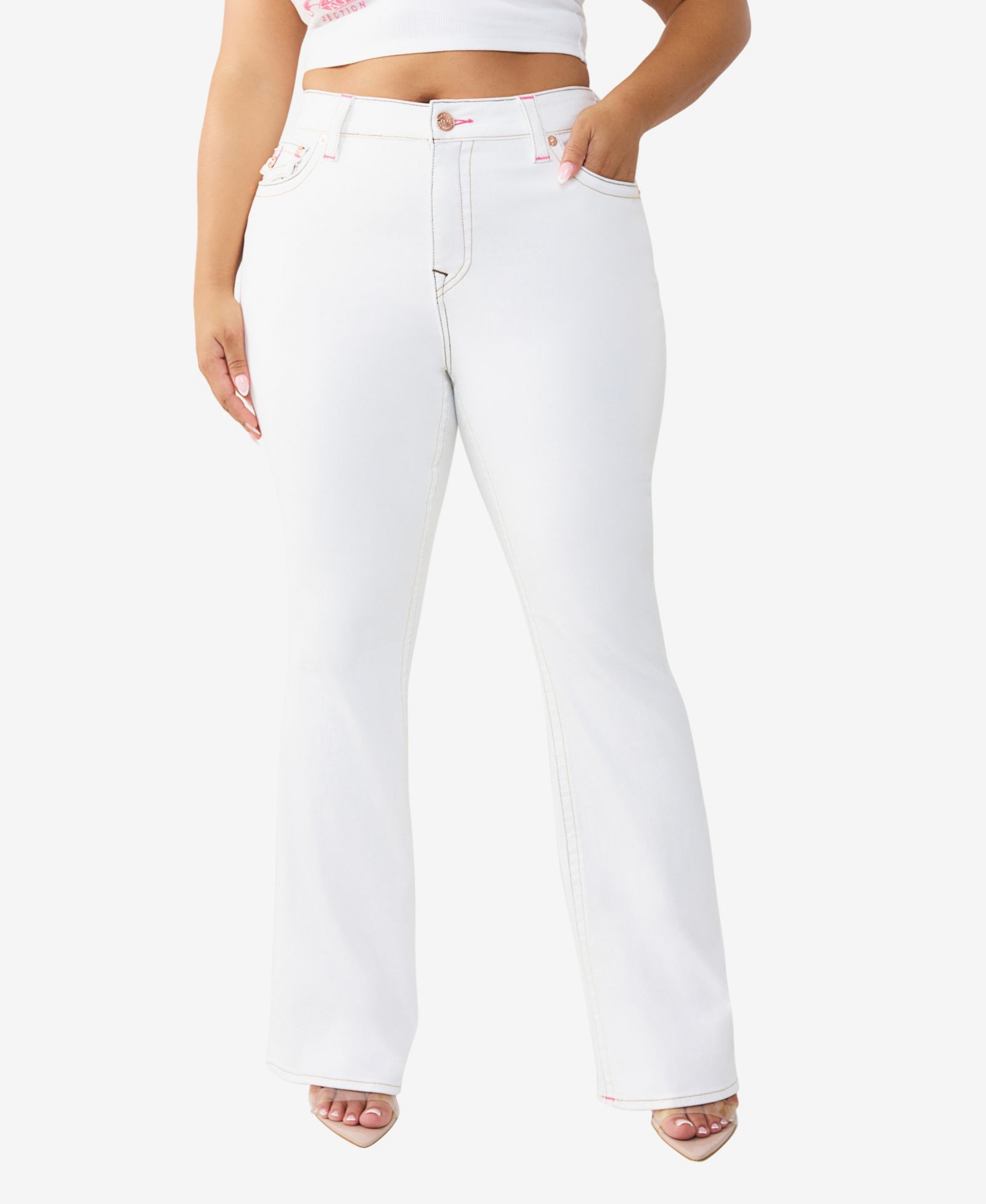 True Religion Джинсы Becca Bootcut Plus Size