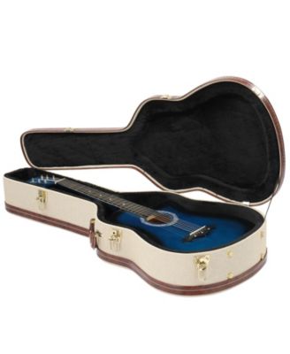 Yescom 39" Classical Guitar Hard Case with Lock Accessory Compartment for Airline Travel Guitar Hardshell Carrying Case Microgroove Flat