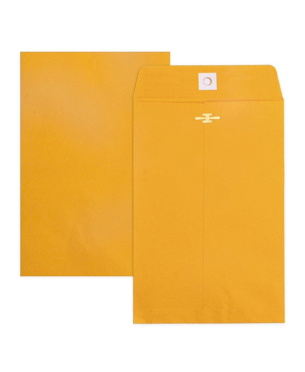 GNUADZ Clasp Envelopes Manila Paper Mailing