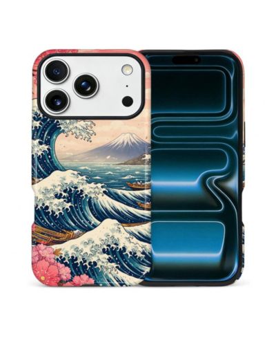 GONEZ The Great Wave 2-in-1 Dual-Layer Shockproof Case for iPhone 17 Pro