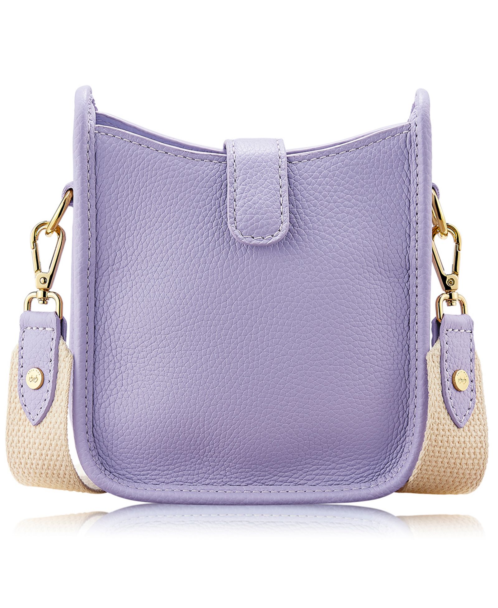 Мини-сумка через плечо GiGi New York Ellie Pebble Leather Crossbody Handbag
