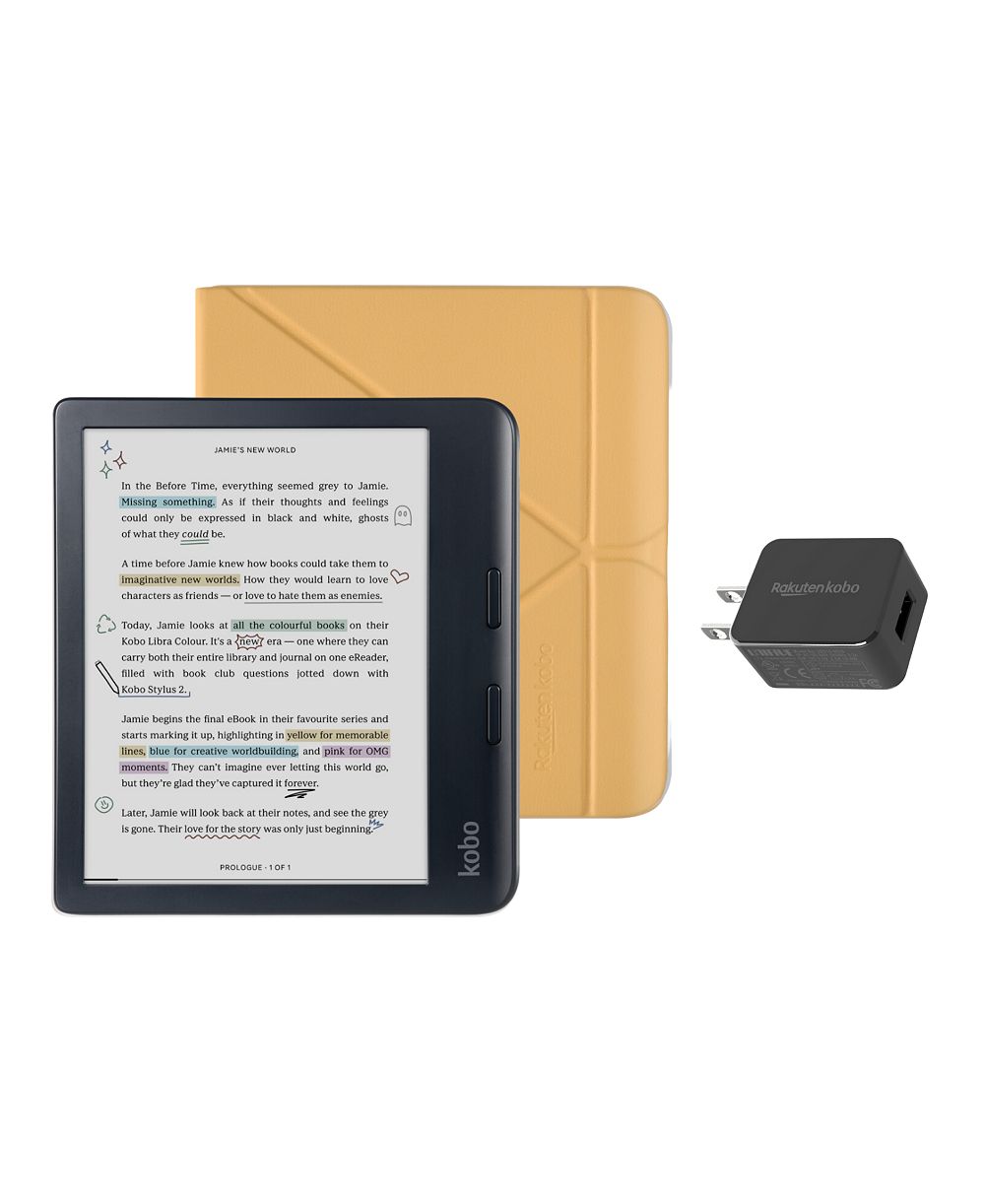Электронная книга Kobo Libra с чехлом SleepCover и комплектом AC
