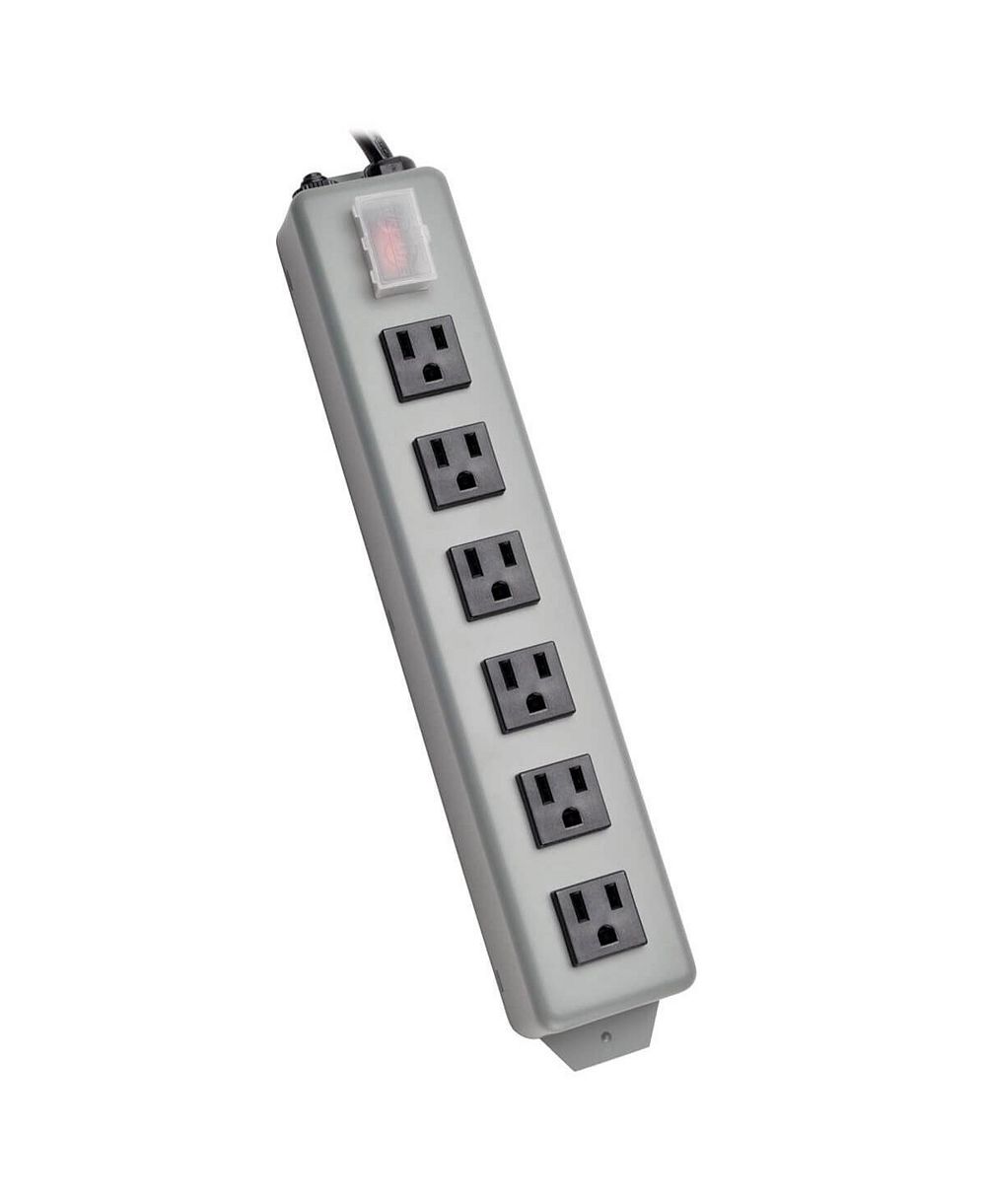 Tripp Lite Waber 6-Outlet Industrial 6-Foot Power Strip for Multiple Devices