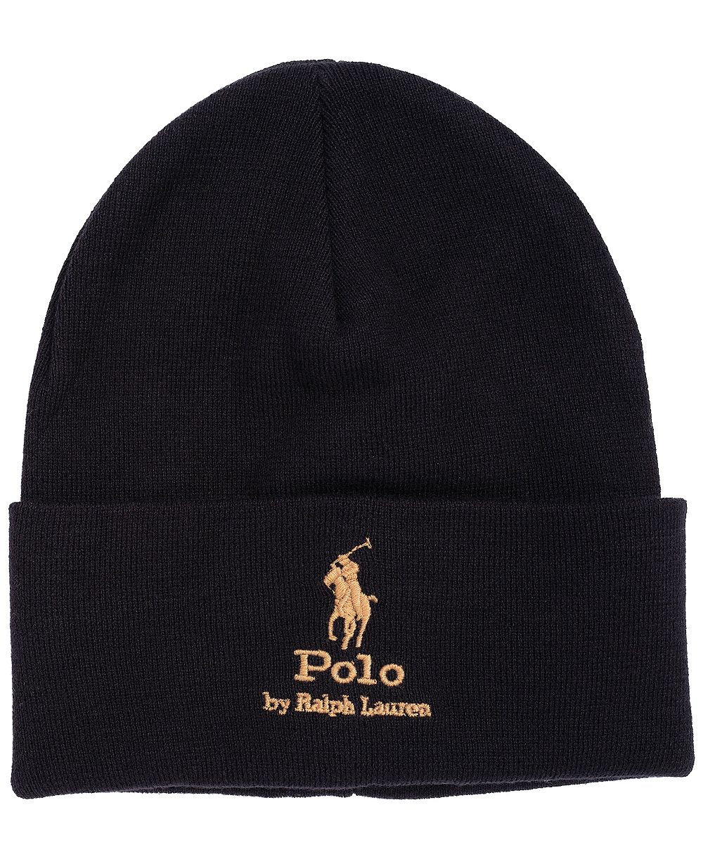 Polo Ralph Lauren Men's Silhouette  Polo Pony Beanie Hat