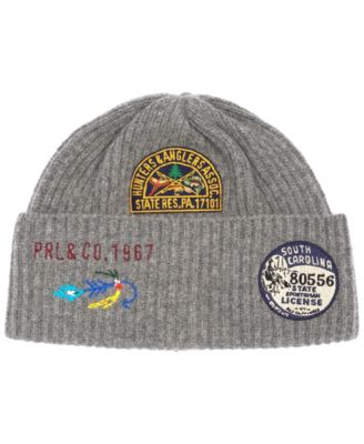 Мужская шапка Polo Ralph Lauren Patch Beanie Hat