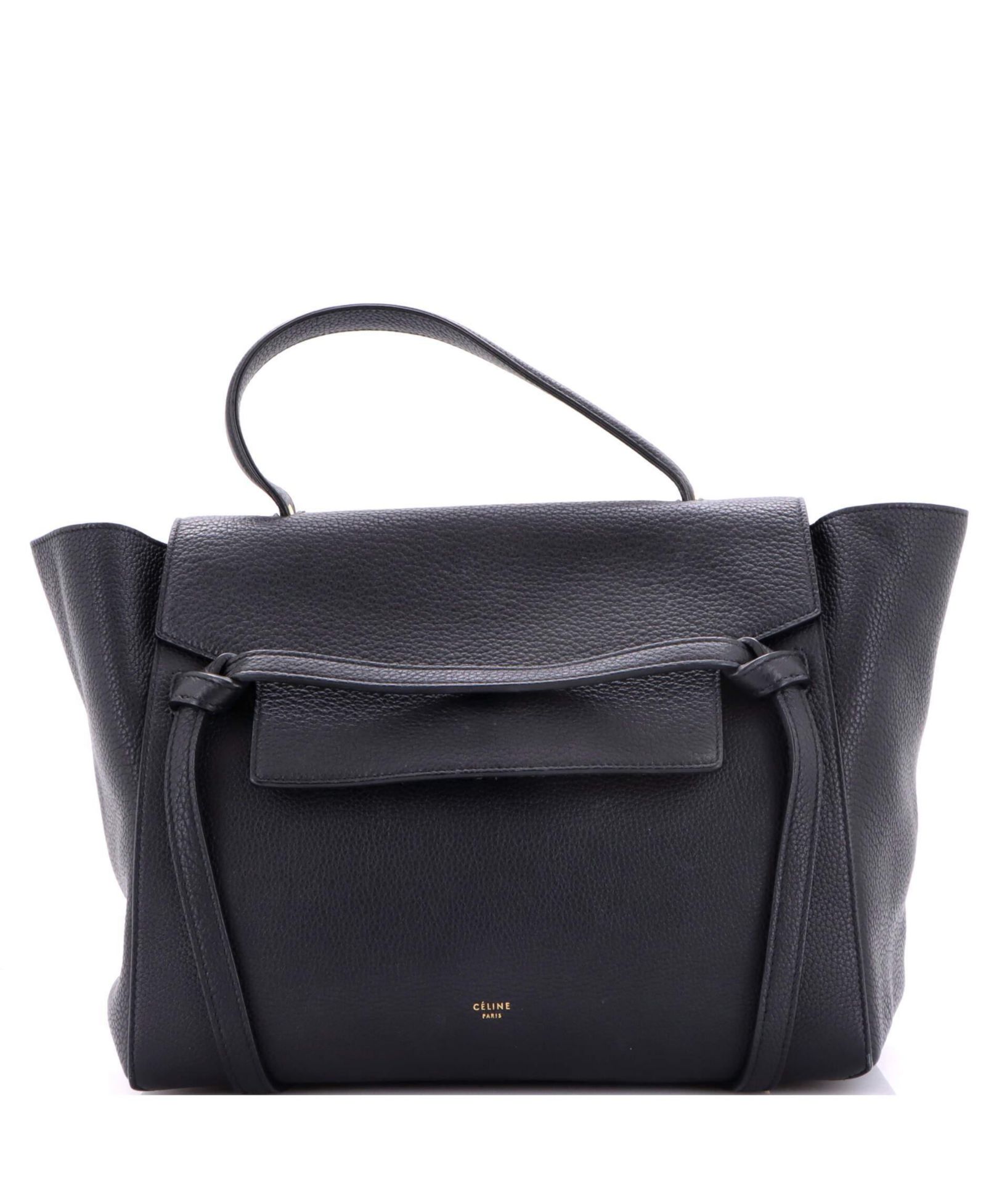 Мини-сумка на пояс Pre-Owned Celine Textured Leather