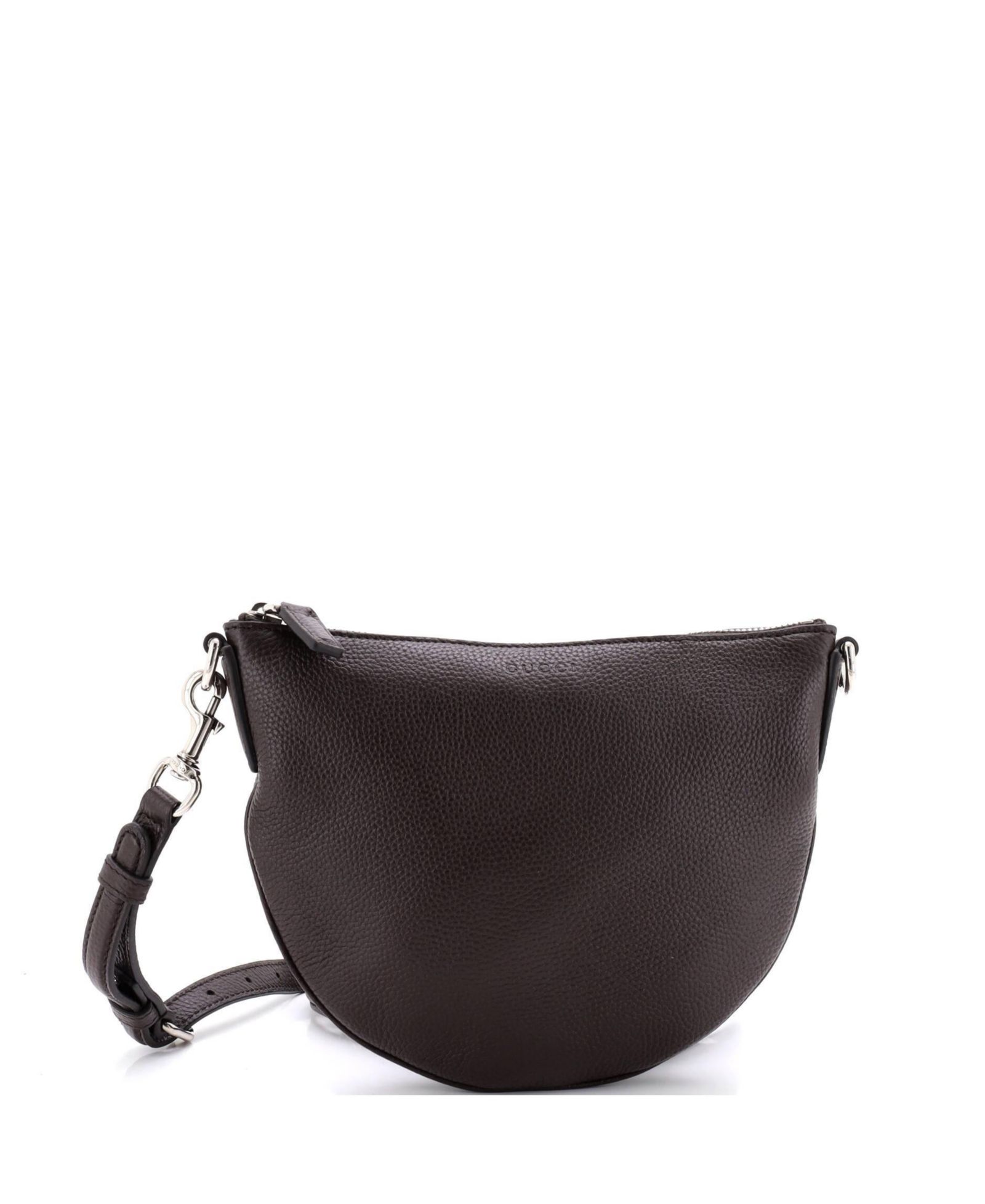 Pre-Owned Gucci маленькая кожаная сумка через плечо B Crossbody, черная