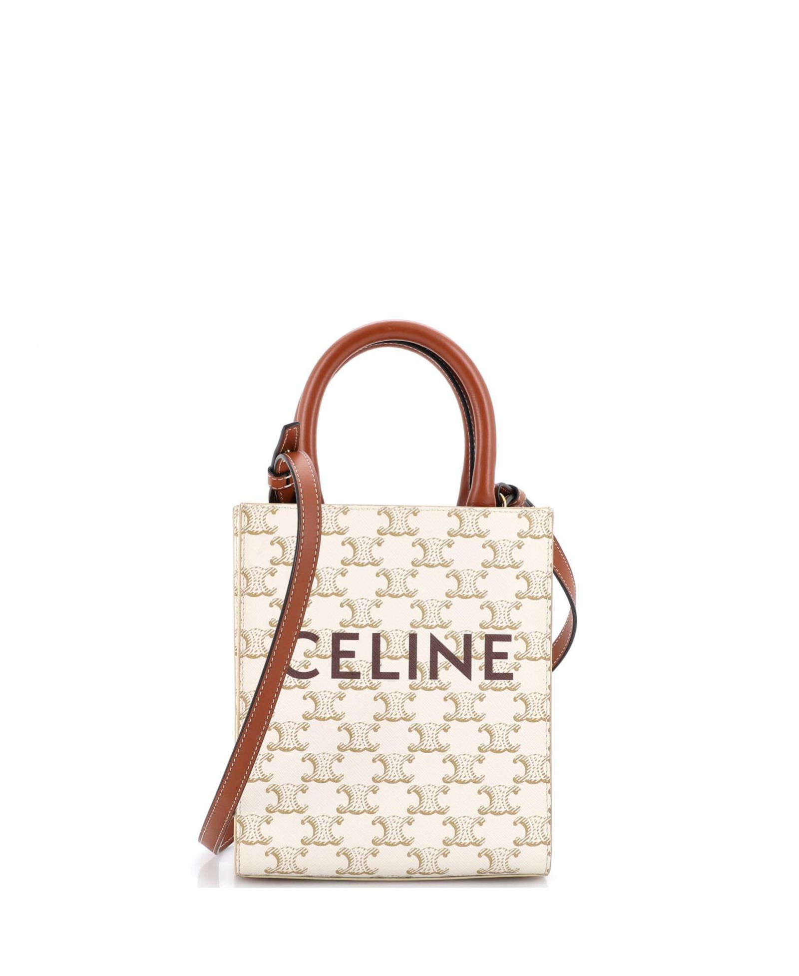 Celine сумка тоут Mini Vertical Cabas Triomphe
