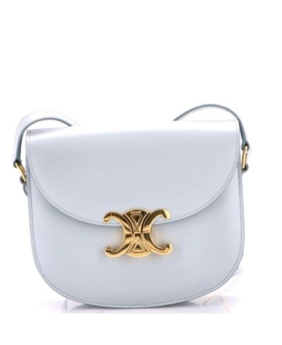 Женская сумка Pre-Owned Celine Triomphe Besace Clea Flap Leather