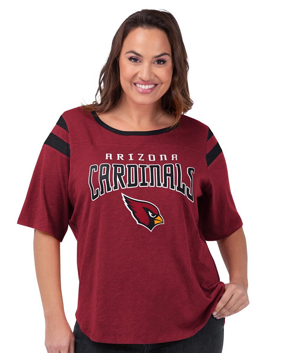 Женская футболка G-III 4Her by Carl Banks Arizona Cardinals Plus Size Linebacker