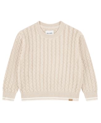 Детский свитер abercrombie kids Cableknit Crewneck