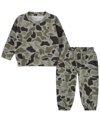 abercrombie kids Детский комплект из толстовки с длинным рукавом и брюк для мальчика, 2 предмета