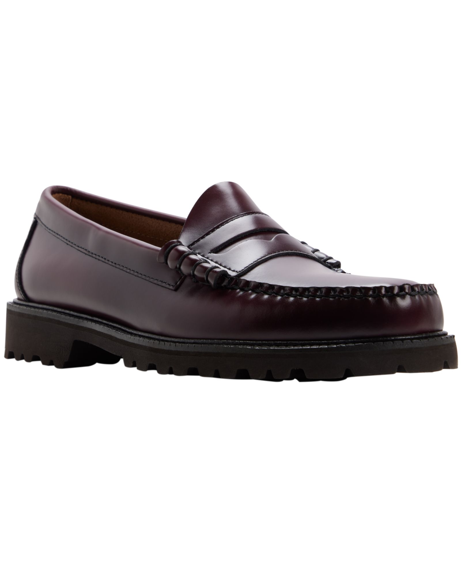 G.H.BASS Men's Larson Lug Chunky Penny Loafers