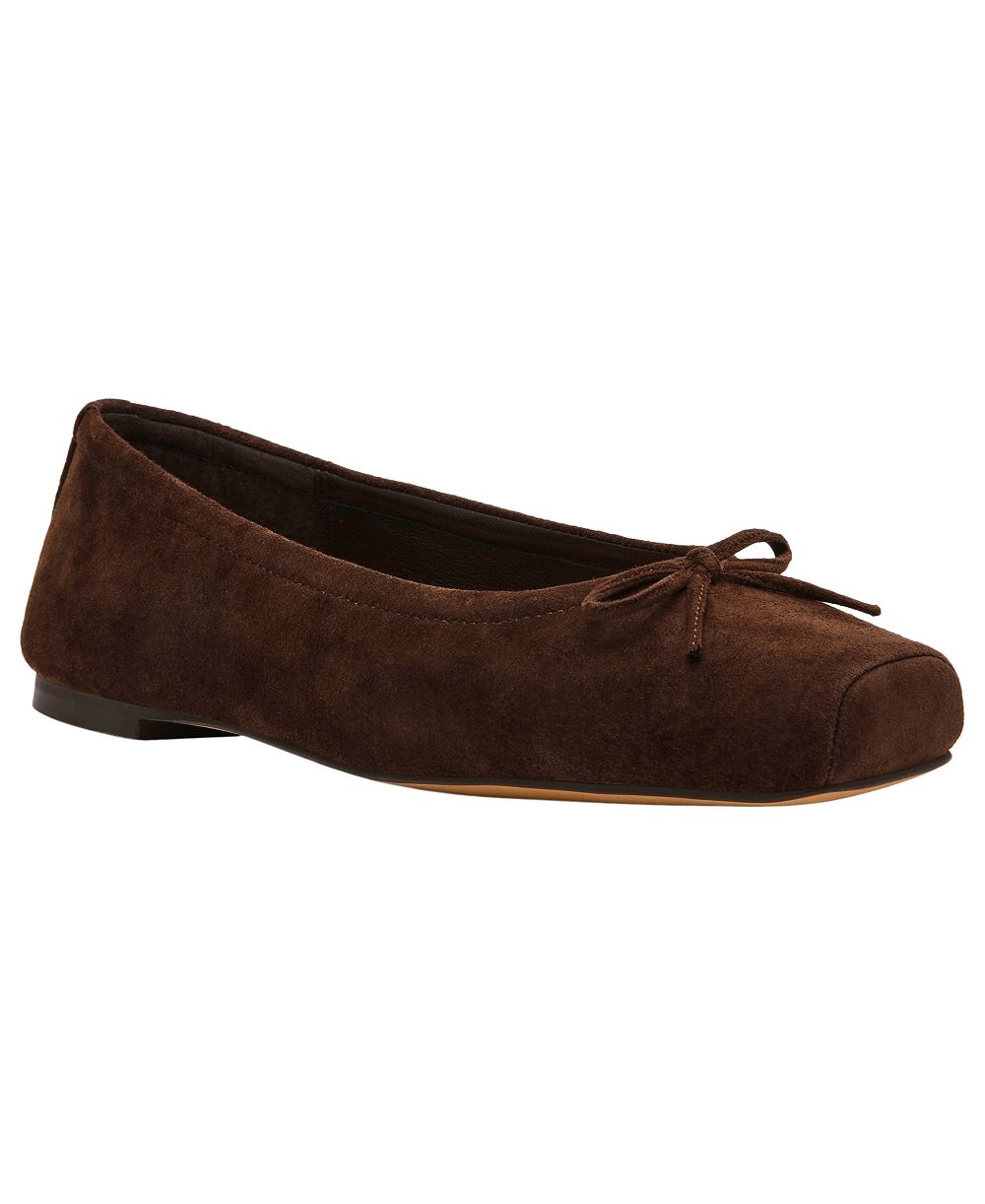 Steve Madden Women's Eleve Square Toe Ballet Flats