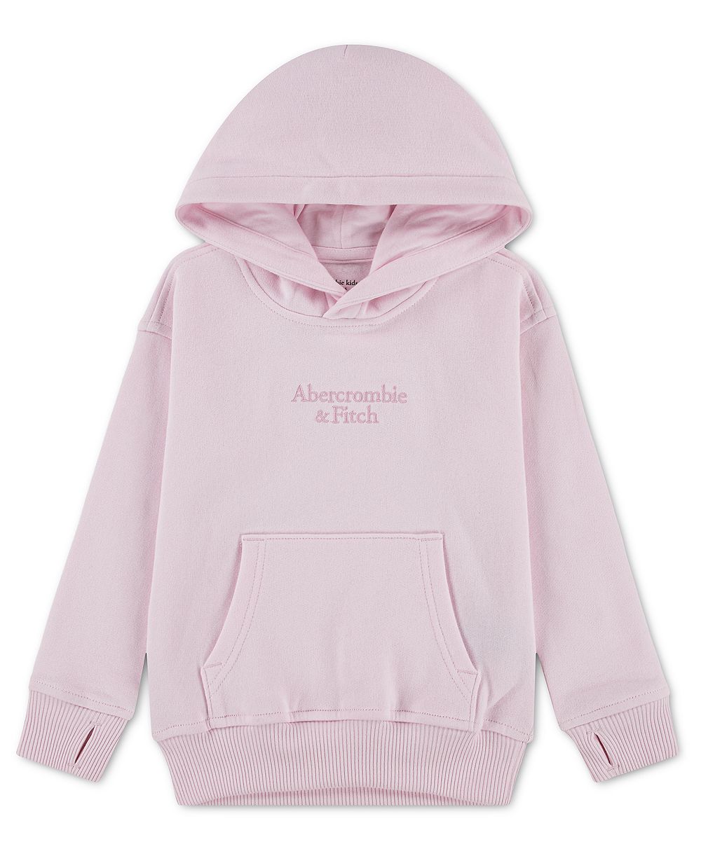 abercrombie kids Детское худи Essential Logo для девочек 2T-5T
