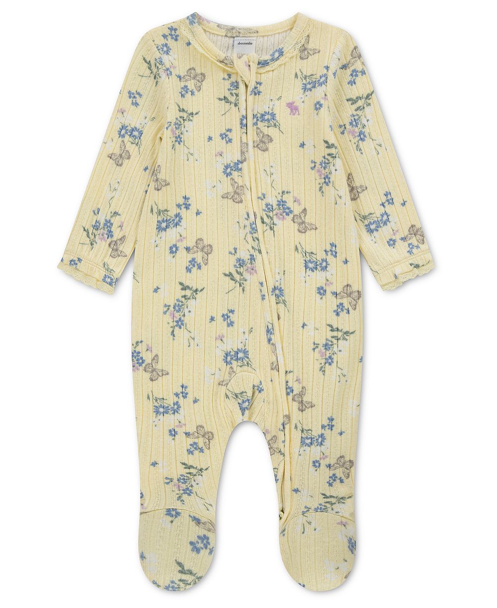 Детский комбинезон abercrombie kids с кружевом и длинным рукавом