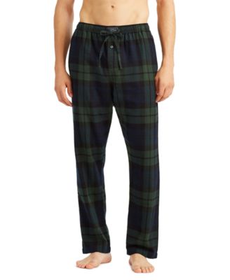 Polo Ralph Lauren Мужские пижамные брюки из фланели с пряжей в полоску