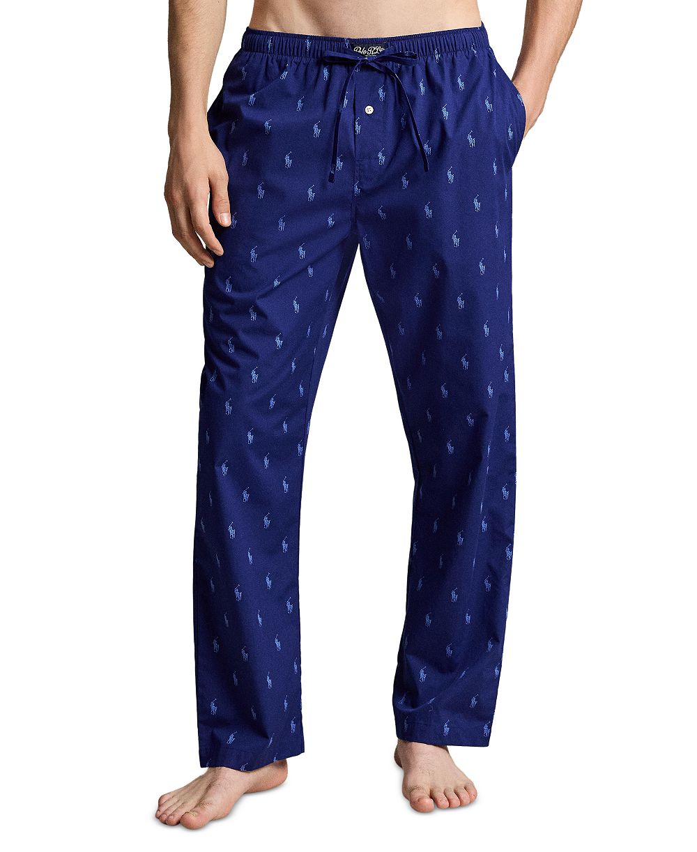 Polo Ralph Lauren Men's Woven All Over Polo Player Pajama Pants