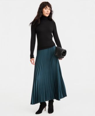 Emme Marella Women's Emmastrale Pleated A-Line Midi Skirt
