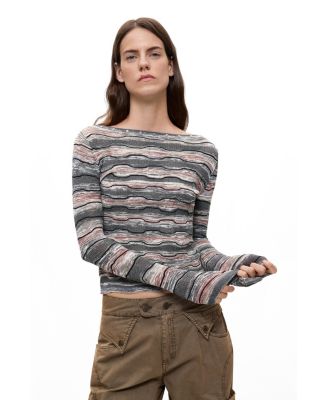 Desigual Women's Fine striped sweater