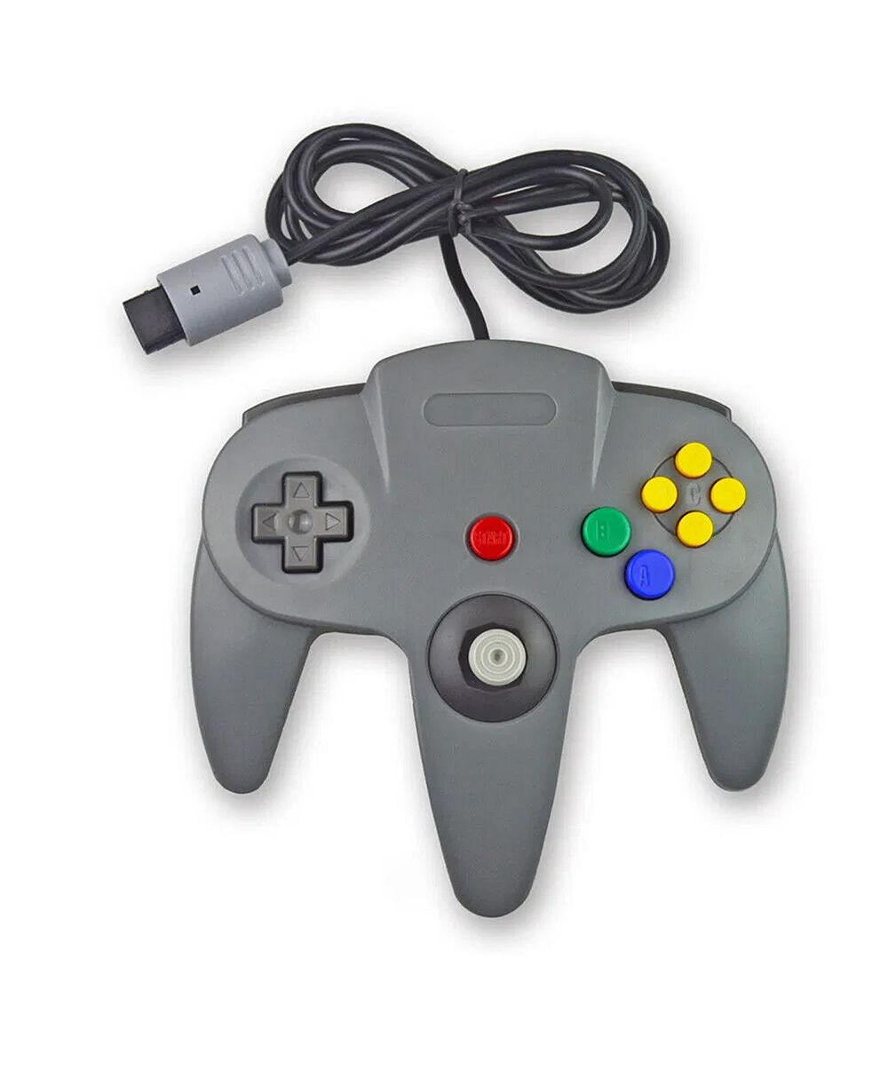 Классический проводной контроллер N64 в ретро-стиле